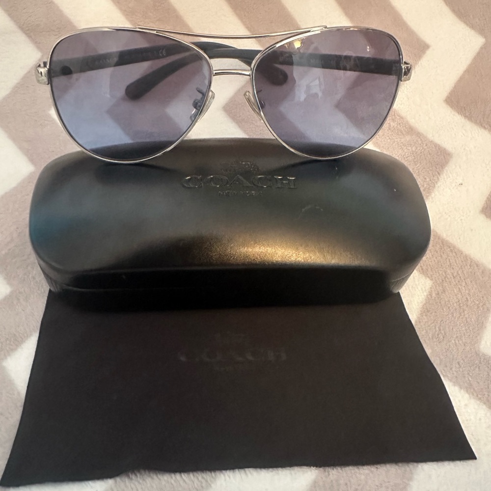 Coach Horse And Carriage Pilot Sunglasses